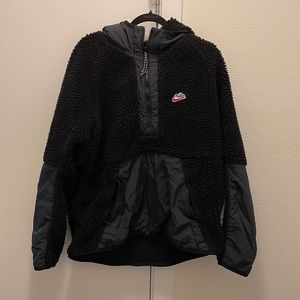 Nike Quarter Zip Sherpa Jacket
